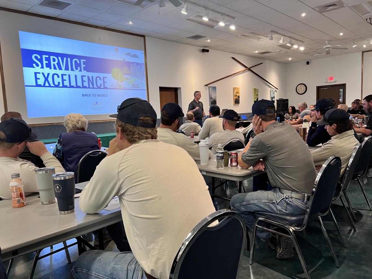 Service Excellence class training