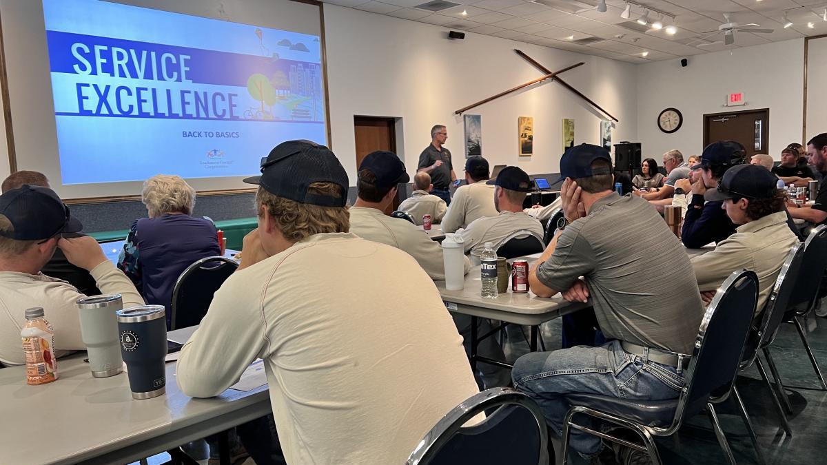 Service Excellence class training
